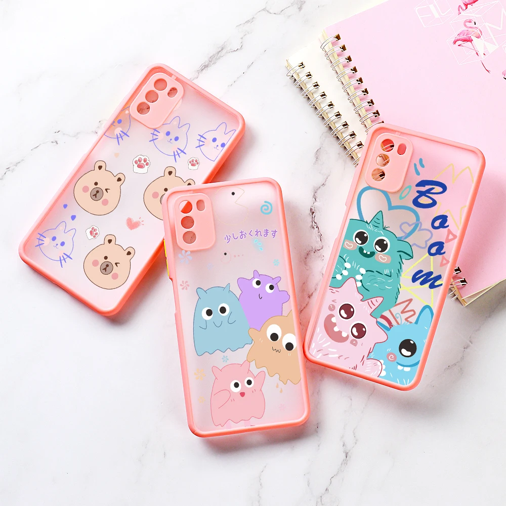 

For Xiaomi Redmi 9T Color Lovely Shell Redmi 9C NFC 9 Power 8A 9A 9AT K30 K30i Poco X2 F2 Pro Camera Protection Cover Redmi 9T