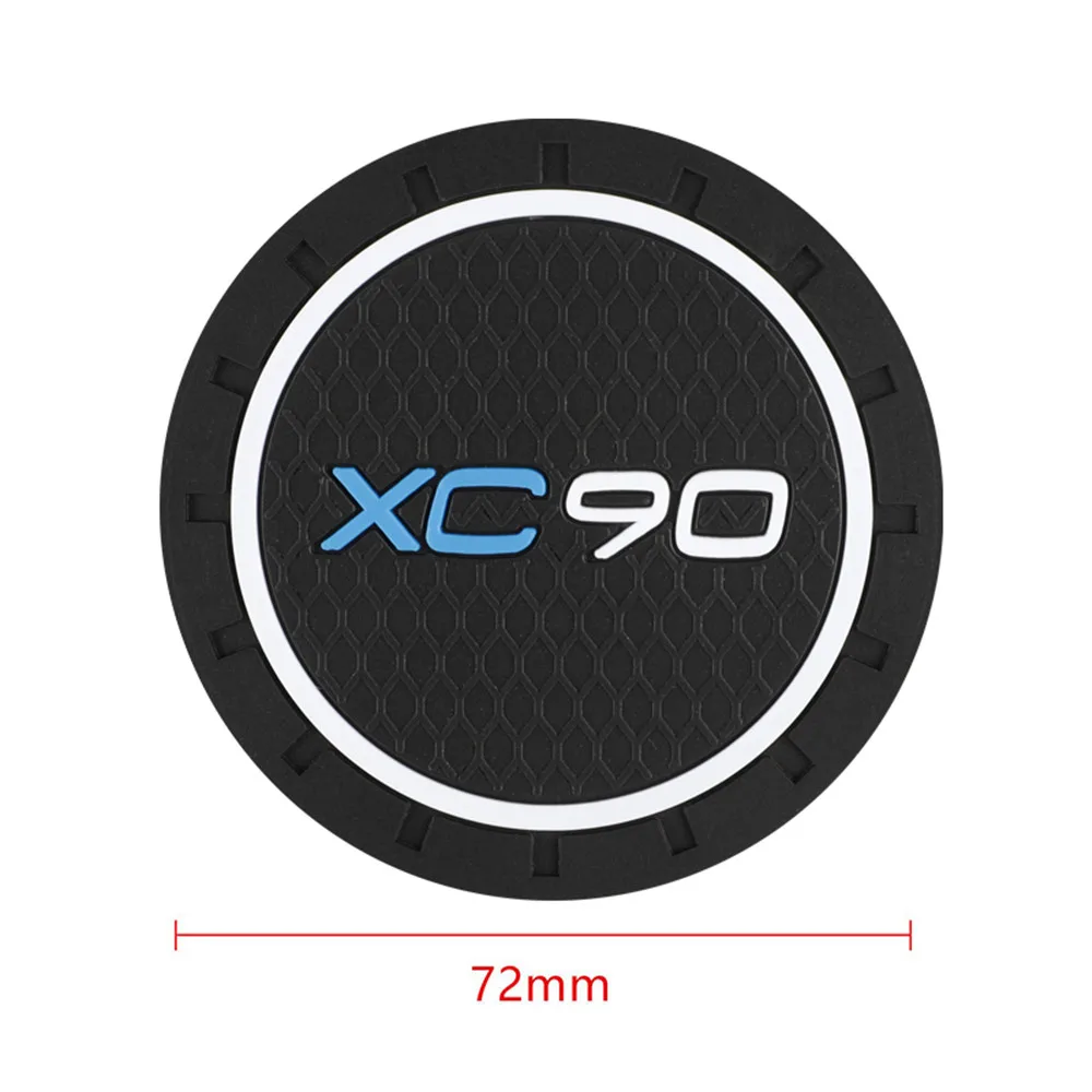 2 шт. автомобильные Нескользящие Коврики Для Стакана Воды Volvo XC90 | Автомобили и