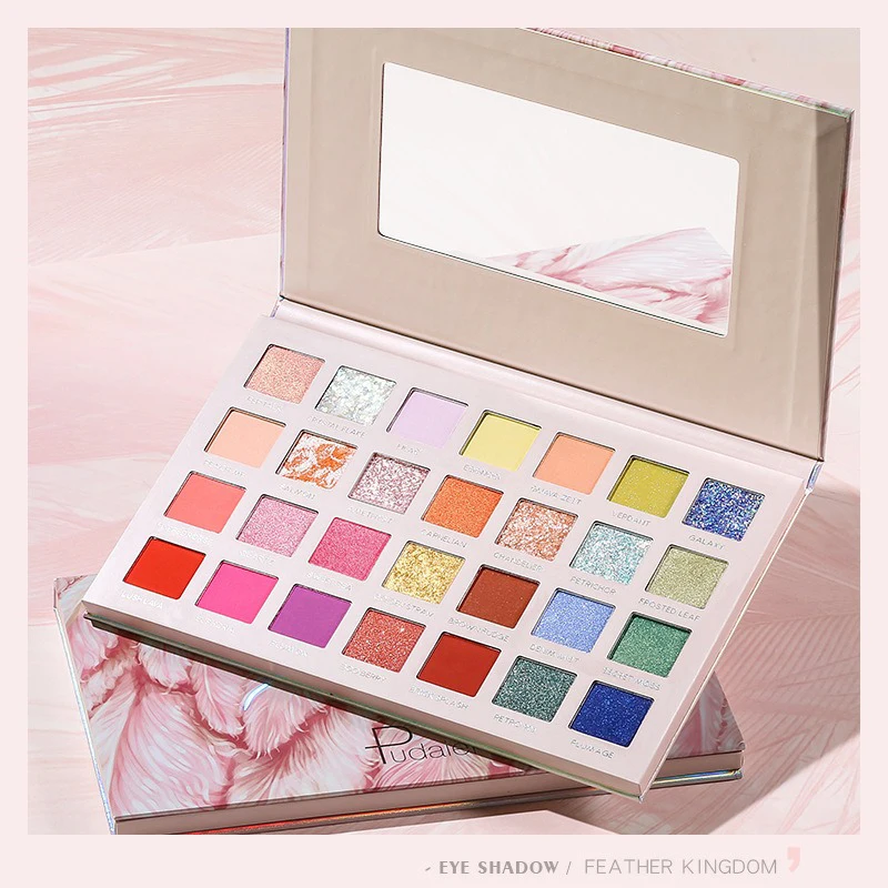 

28 color eyeshadow makeup comprehensive palette summer blush highlight matte pearlescent all-in-one palette brighten
