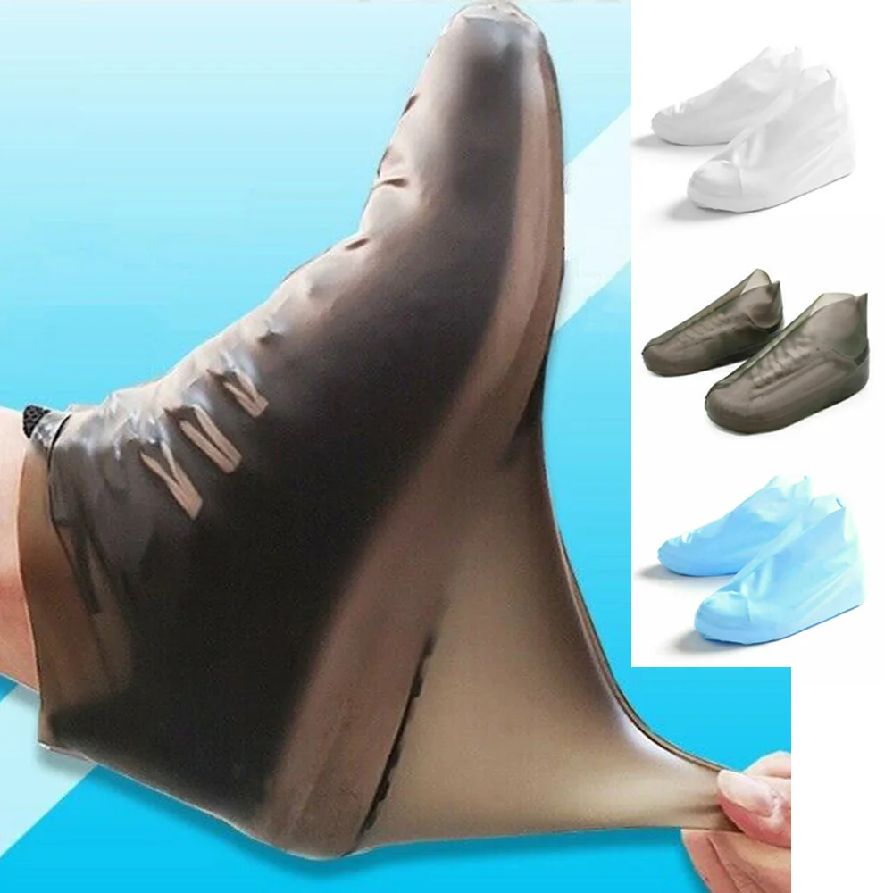 

1 Pair Shoe Covers Unisex Waterproof Shoe Covers Overshoes Boot Anti-slip