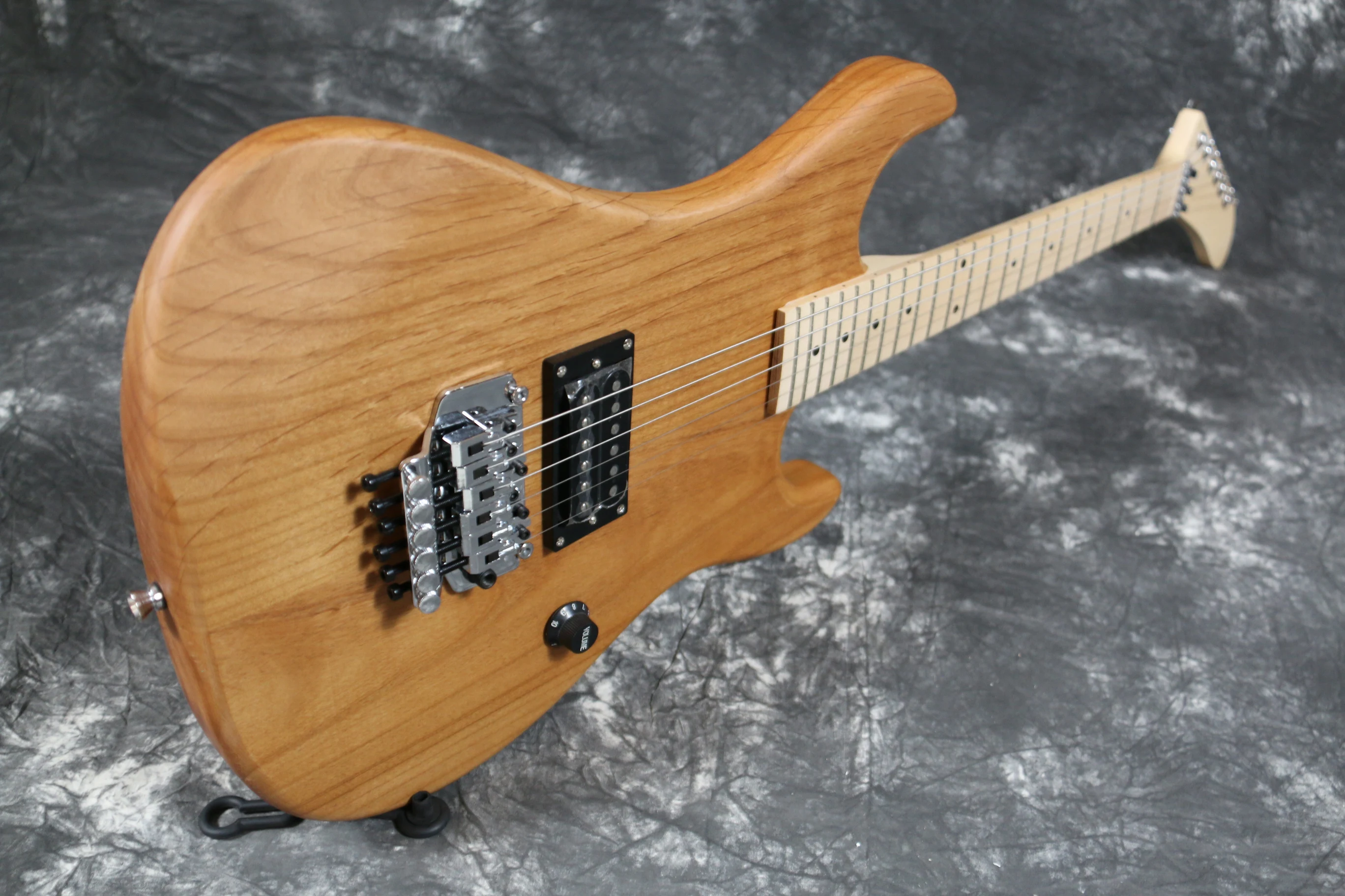 Высококачественная Разобранная гитара комплект клен Шея красное дерево тело