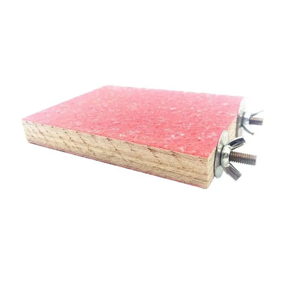 9*13 см Птица Попугай жердочка для птиц коготь-шлифовальная доска игрушки домашних