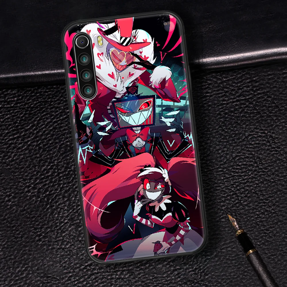 

Harzbin Hotel Alastor Phone Case Cover Hull For XIAOMI Redmi 7 7A 8 8A 9 9C Note 6 7 8 9 9S K20 Pro K30 black Back Pretty