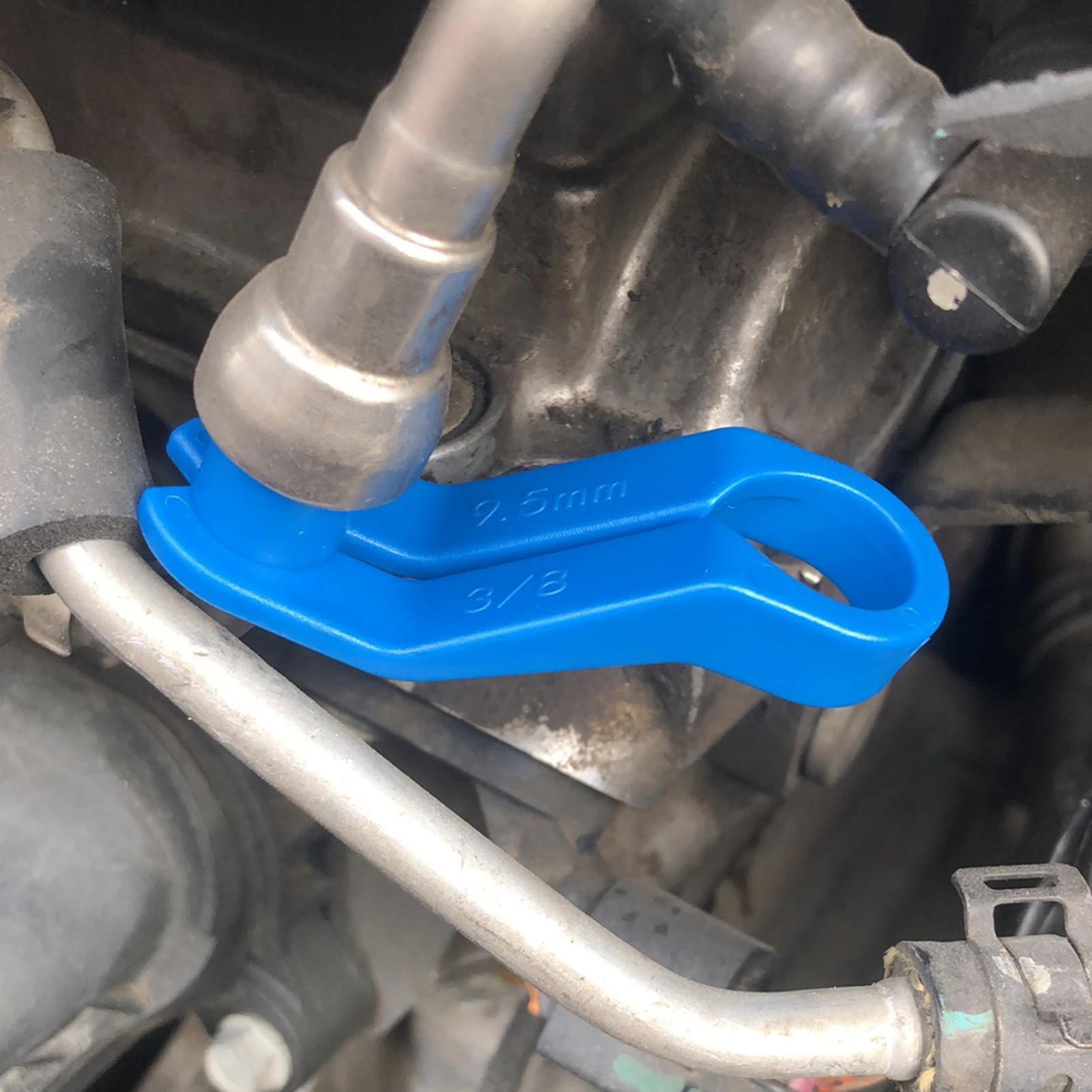 

7PCS AC Fuel Line Disconnect Tools Fuel Line Angled Disconnect Tool Set Blue Replacement for Ford and Chrysler