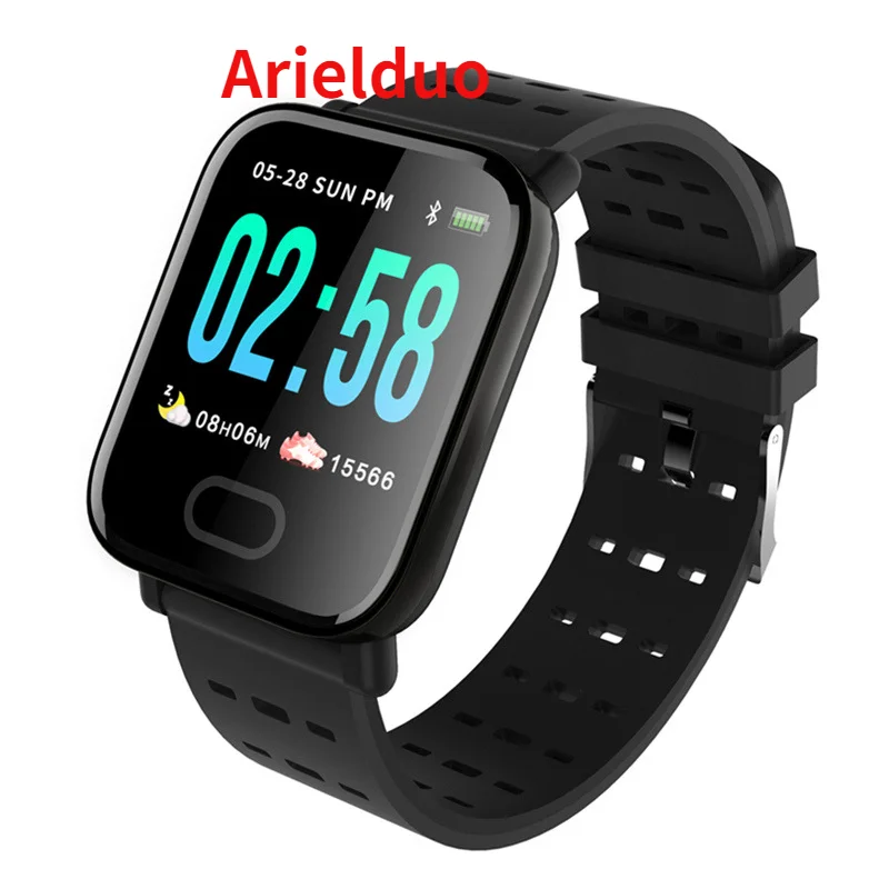 New product A6 smart bracelet real-time heart rate, blood pressure, sleep monitoring, exercise pedometer smart wearable watch