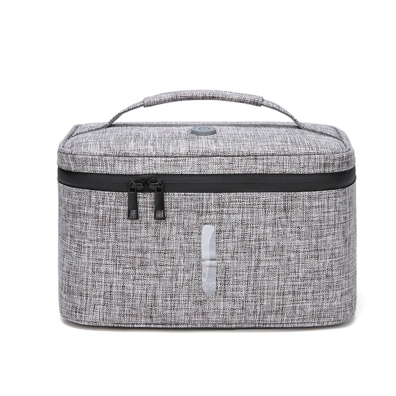 

UV Light Sanitizer Bag, Portable UVC Light Disinfection Sterilizer Box for Cell Phone, Jewelry, Watches, Glasses M68C