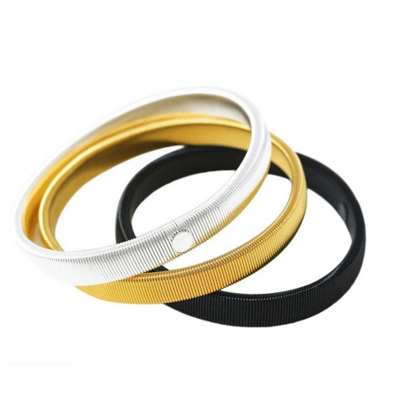 

Повязки на рубашки мужские и женские, эластичные, серебристые, золотистые, черные, держатели рукавов, 1 шт.