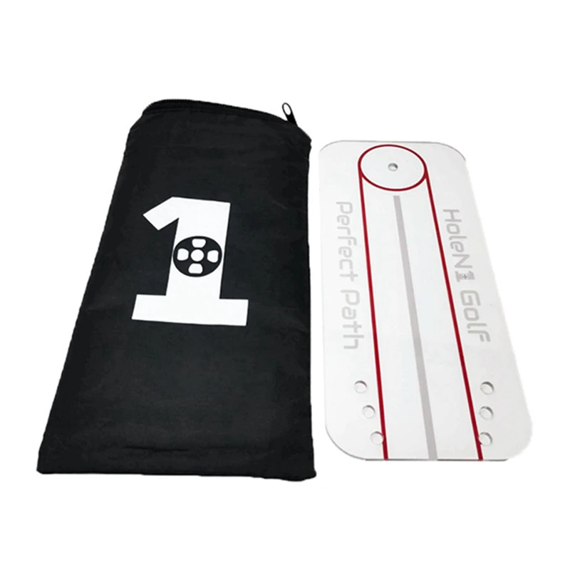 Мяч для гольфа прямой тренировочный инструмент зеркало выравнивания глаз