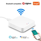 Сетчатый шлюз Tuya ZigBee, совместимый с Bluetooth хаб для умного дома, управление для Smart Life, Alexa, Google Home, умный дом