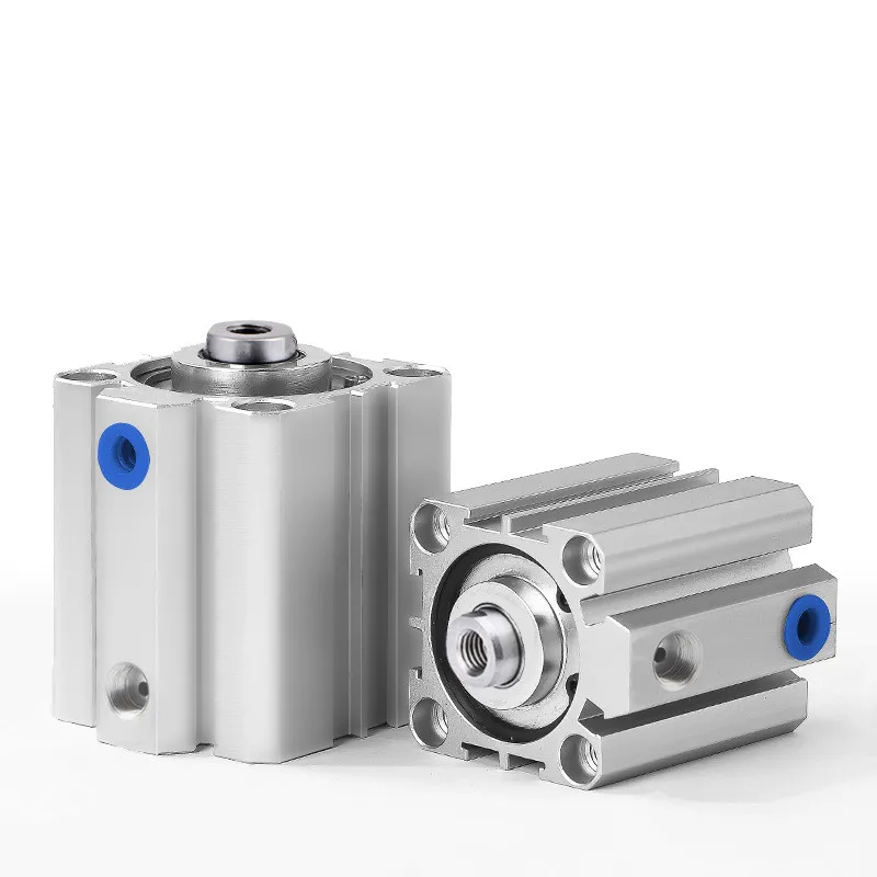 

Free shipping SDA20 series 5mm to 100mm Standard Thin cylinder Aluminum Alloy Shell Compact Pneumatic Cylinder