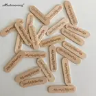 200 индивидуальные мини деревянные палочки для поделок 1,6 дюймов маленькие палочки для леденца крем для тела Косметика шпатель одноразовый сахарный скраб