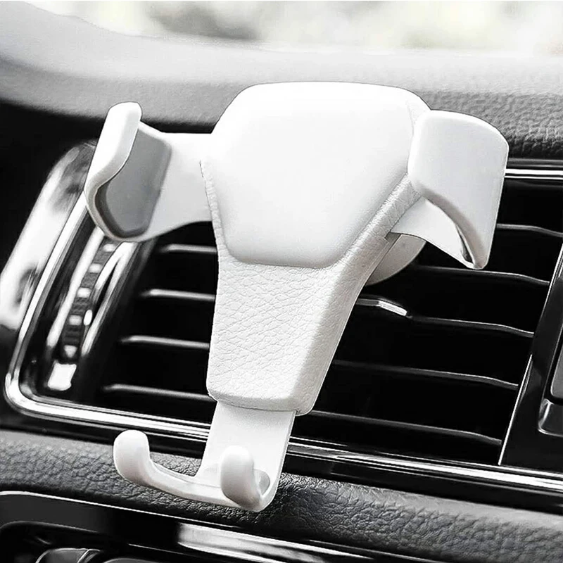 

New Universal Gravity Sensor Auto Phone Holder Car Air Vent Mobile Phone Mount Holder Suitable For Iphone Samsung Xiaomi Huawei