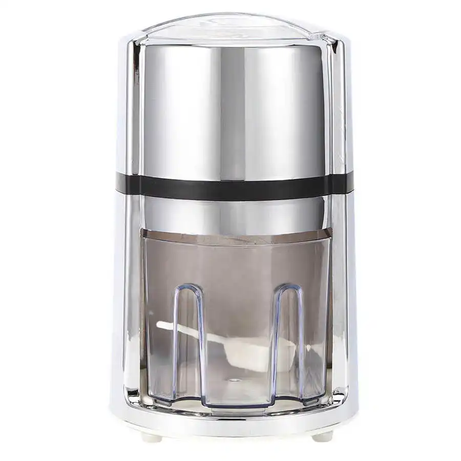 

Portable Manual Ice Crusher Commercial Household Portable Shaved Ice Crusher with Stainless Steel Blade