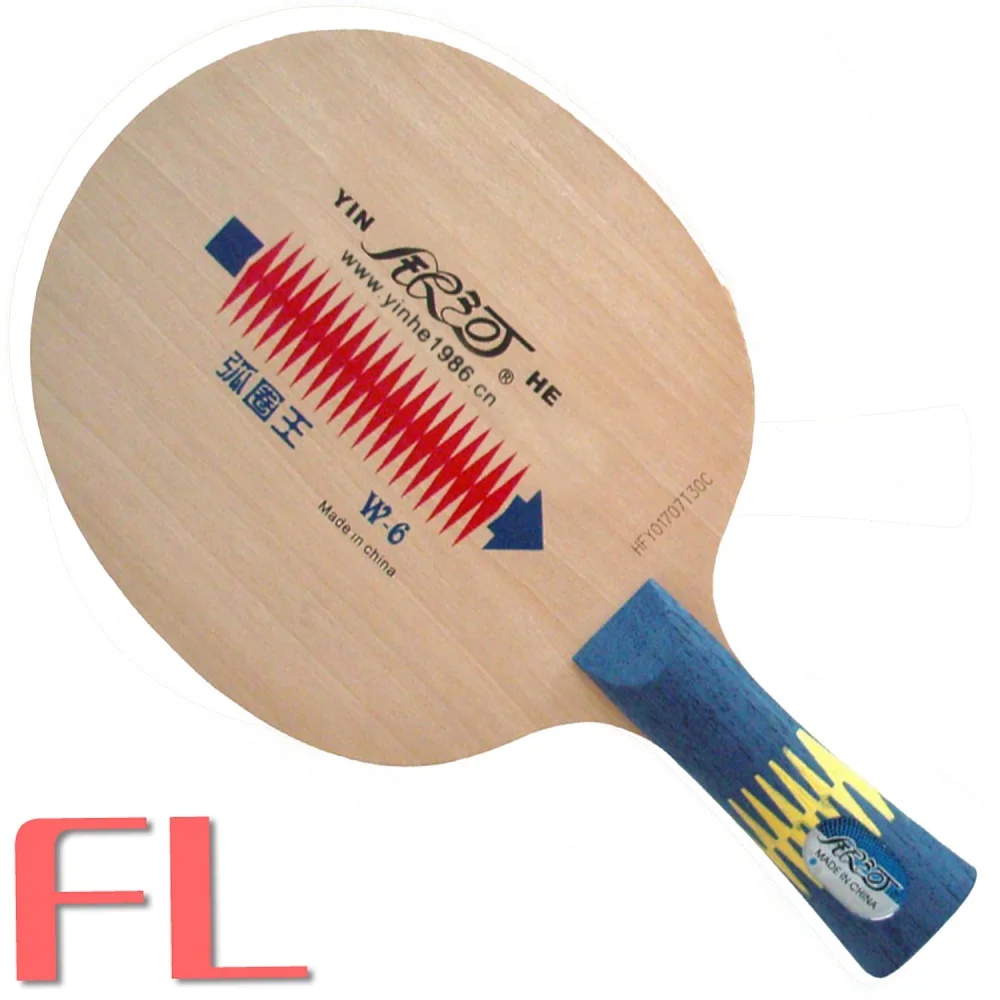 FL long handle Galaxy Milky Way Yinhe W-6 W 6 W6 петля Король настольный теннис лезвие для ракетки PingPong - Цвет: FL long handle