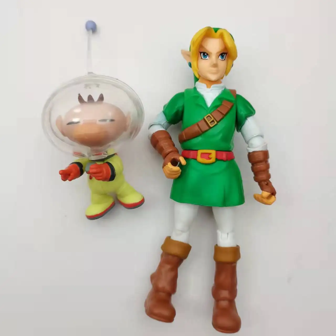 Фото Фигурки героев Olimar Pikmin Link Legends, японская модель, Оригинальная кукла, подарок, коллекционные предметы, аниме, игрушки, Декор, без коробки №5