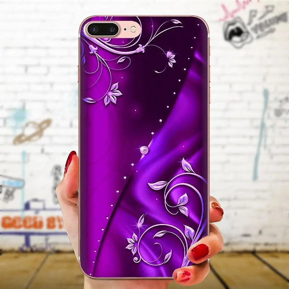 Тонкий чехол из ТПУ для мобильного цветок с кристаллами стразами htc Desire 530 626 628 630