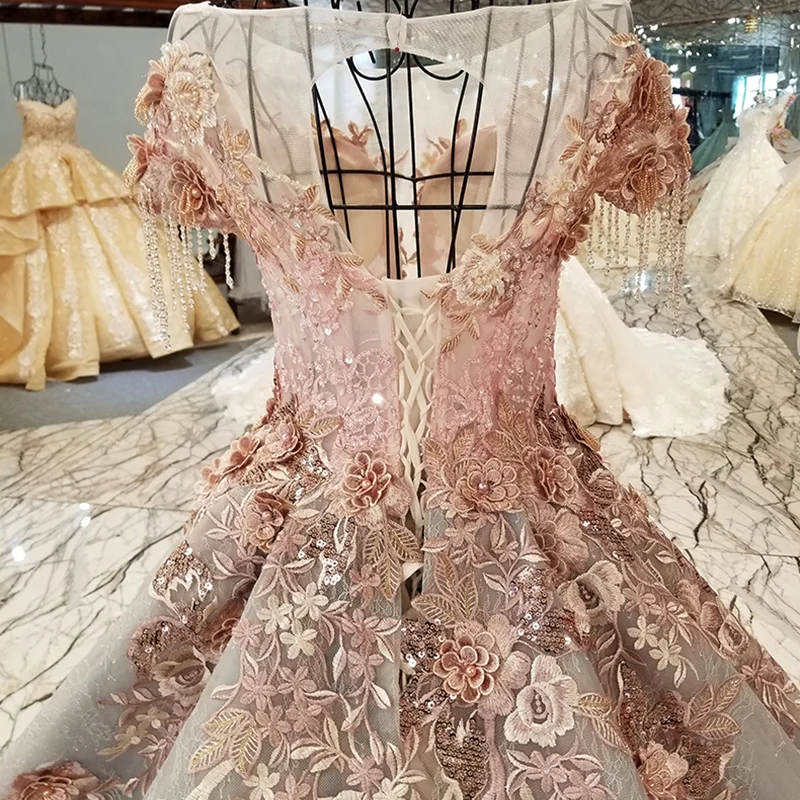 LS3129 красивейшее платье краткости способа перевозкы груза короткой втулки O шеи