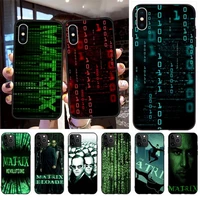 the matrix pattern customer high quality phone case for iphone 11 pro xs max 8 7 6 6s plus x 5s se 2020 xr case