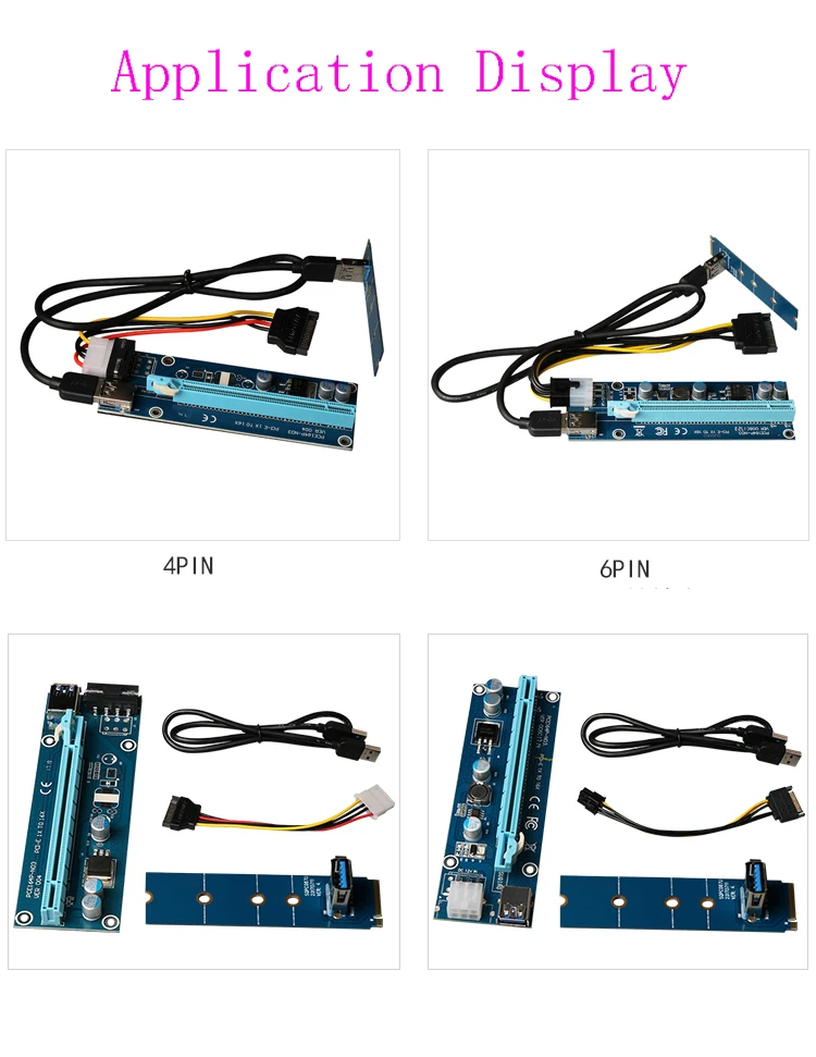 M.2 NGFF для PCI E X16 слот USB 3 0 переходная карта VGA удлинитель графическая BTC Miner