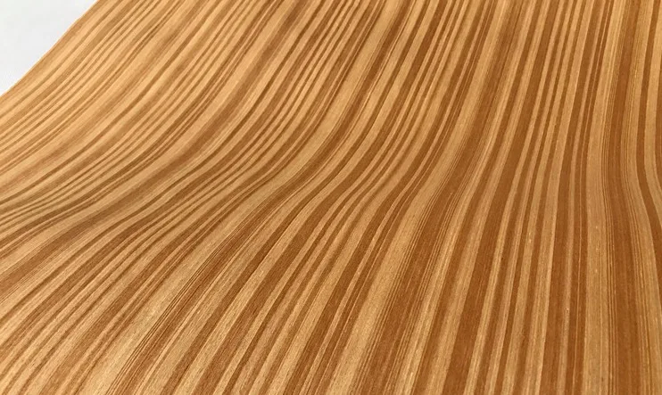 

2Pieces/Lot L:2.5Meters Width:55cm Thickness:0.2mm Technology Teak Wood Veneer