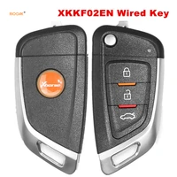 riooak xhorse xkkf02en universal remote car key with 3 buttons for vvdi key tool english version locksmith tools