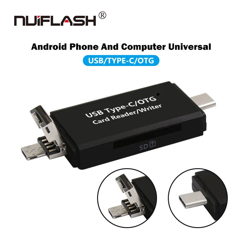 SD-, USB C, USB 2, 0, OTG