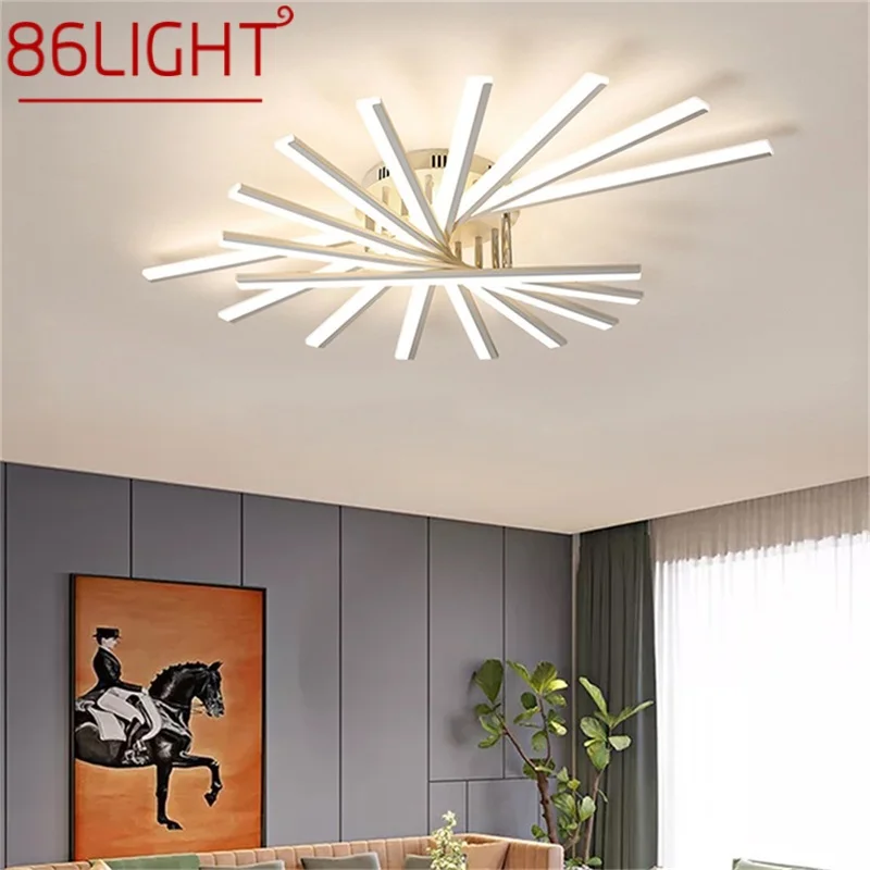 

86LIGHT Nordic Ceiling Lights Contemporary Creative Lamps LED Home Fixtures For Living Dinning Room