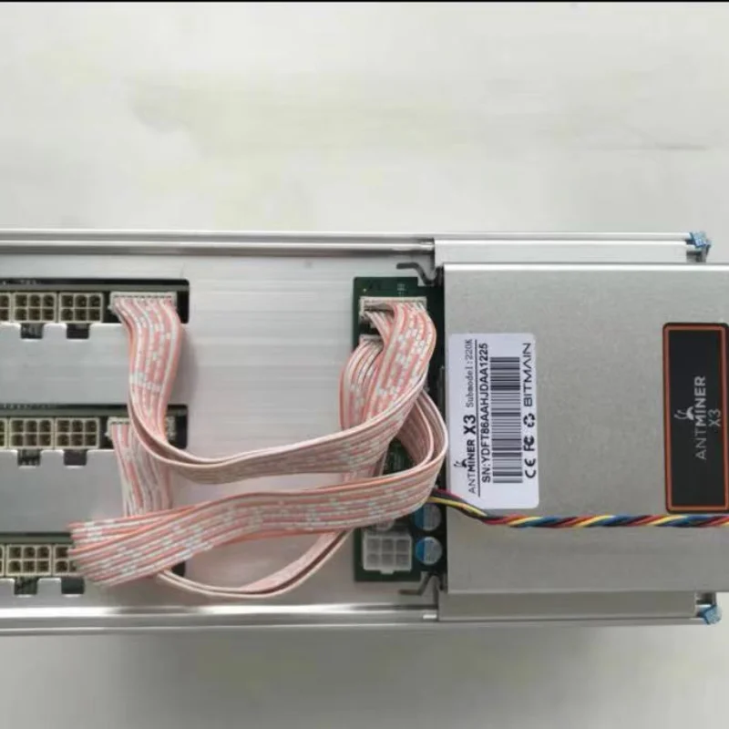 

used AntMiner x3 220KH Asic miner Mining machine of bitmain x3CD