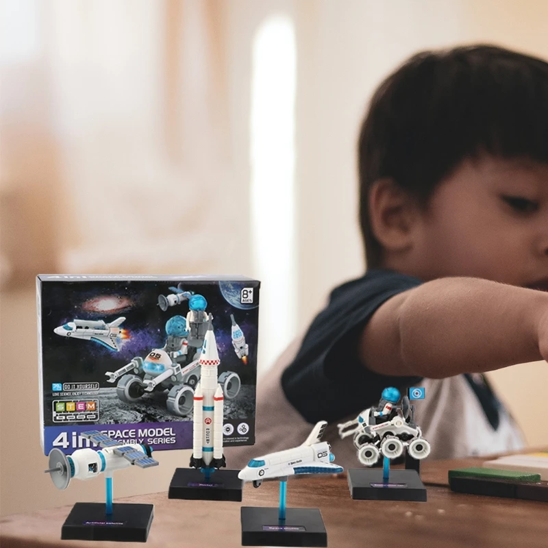 

Space Rocket Exploration Science Fighting Toy Set Boys And Girls Children's Exploration Spaceship Toy Set