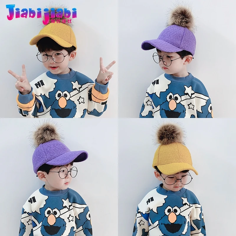 Детская кепка с острым носком для маленьких мальчиков и девочек зимняя