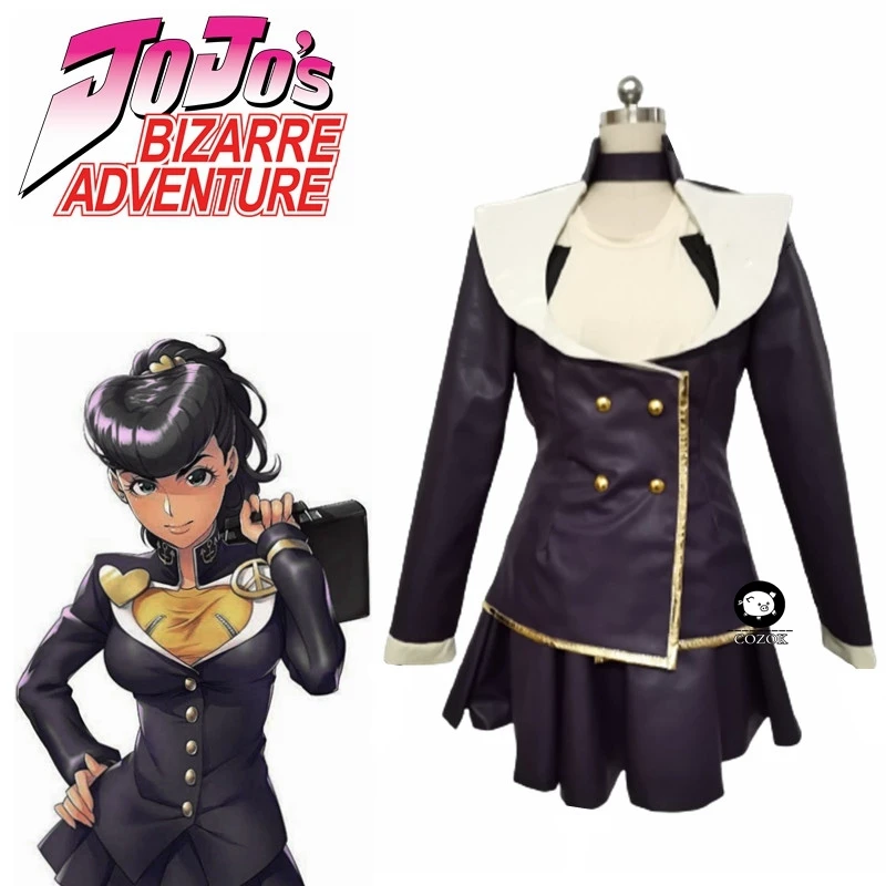 

JoJo's Bizarre Adventure Sex Reversion Female Style Costume Higashikata Josuke Kakyoin Noriaki Mista Guido Dio Brando Cosplay