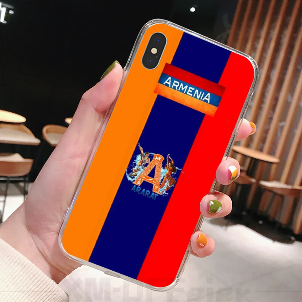 Чехол для телефона Reayou с гербом оружия арменским флагом iPhone 11 pro XS MAX 8 7 6 6S Plus X 5 5S SE