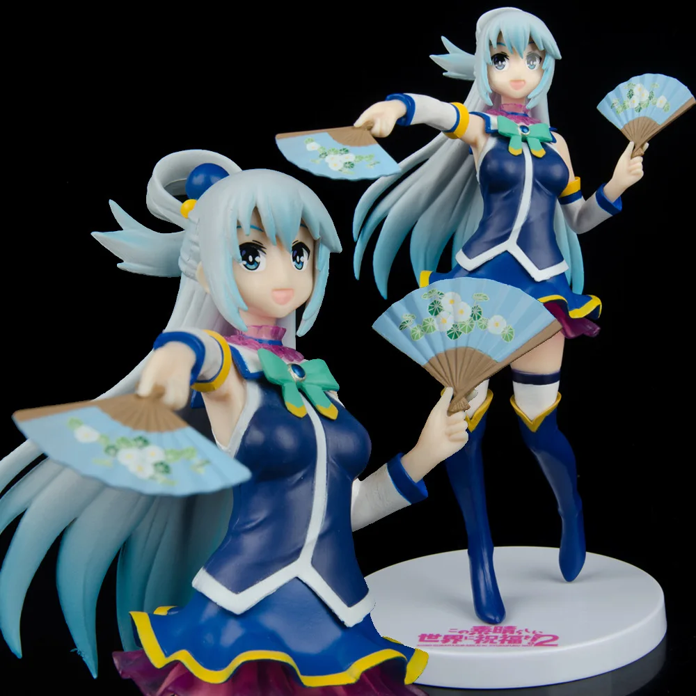 

Anime Kono Subarashii Sekai ni Shukufuku o! Megumin Aqua Akua PVC Action Figure Toy Adult Sexy Girl Collection Model Doll Gifts