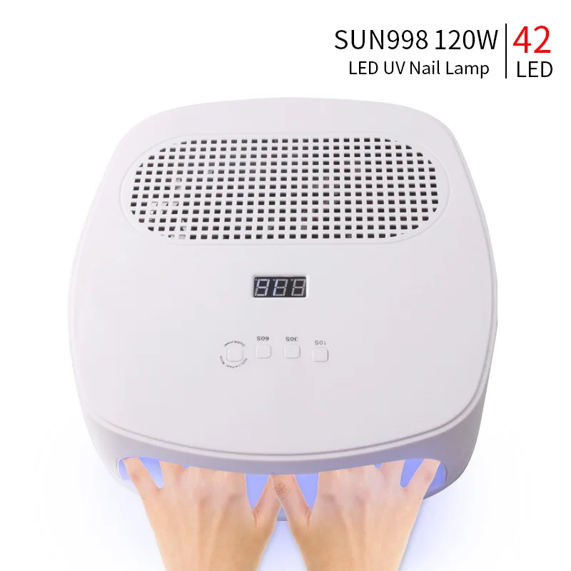 Аппарат маникюрный 2 в 1 с функцией интеллектуальной фототерапии и двойным