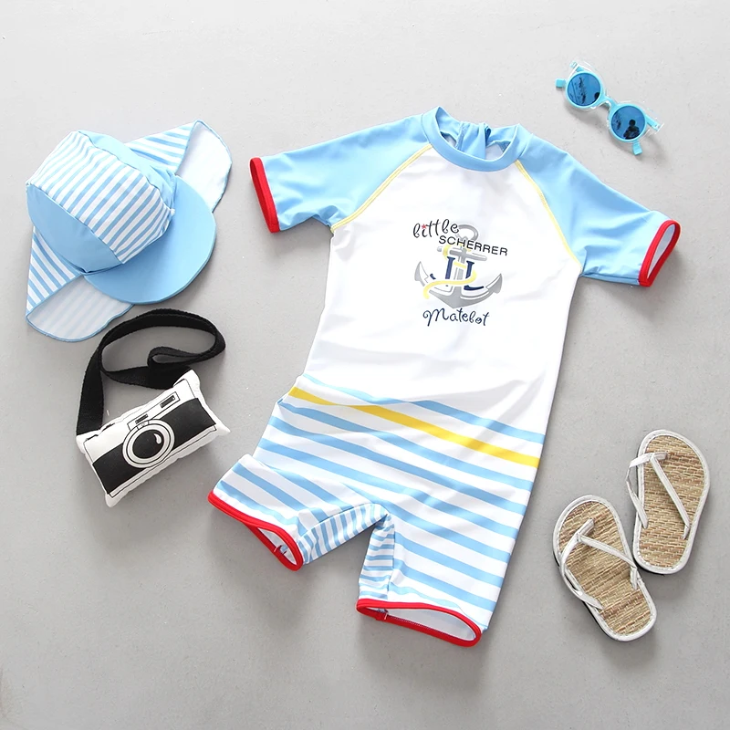 

Swimsuit Kids Children's Swimwear One-piece UV Protection Baby Swimsuits Shark Dinosaur Bathing Suit Boy Toddler Swimming Suit