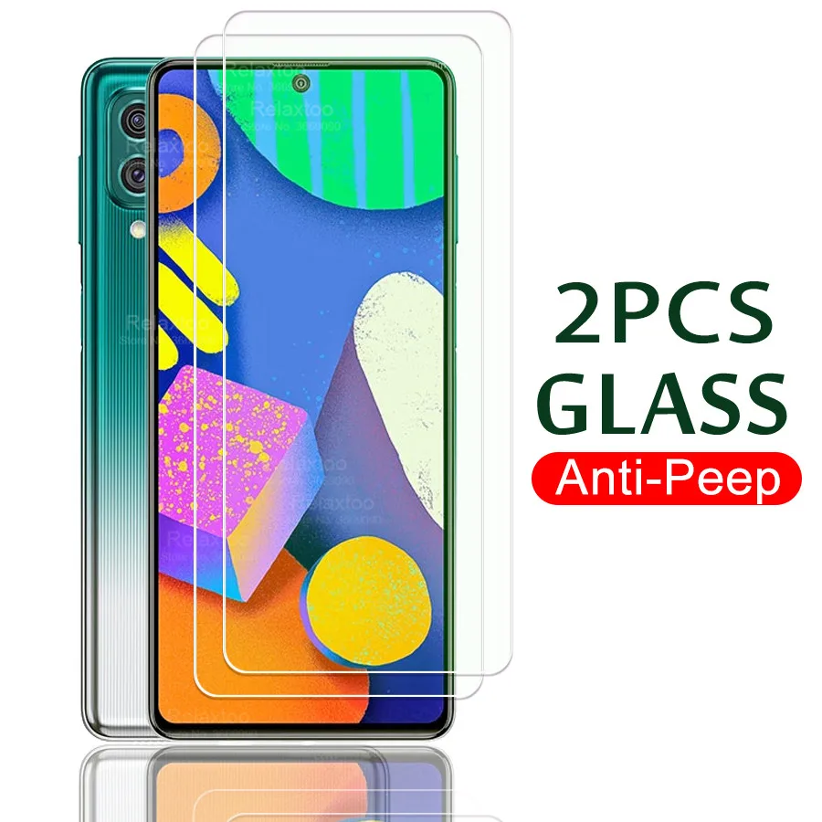 

2 шт., Защитное стекло для Samsung Galaxy F62 6,7 дюйма, прозрачное закаленное стекло 9H, Премиум Защитная пленка для Samsung F62 F 62
