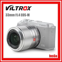 viltrox 33mm f1 4 stm auto focus aps c prime lens for canon eos m cameras m10 m50 m100 m5 m6 markii