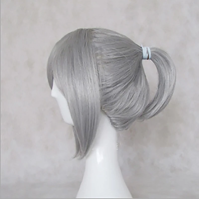 HAIRJOY синтетические волосы парики Vocaloid Kagamine Len блонд серый черный красный коричневый косплей парик высокотемпературное волокно 5 цветов