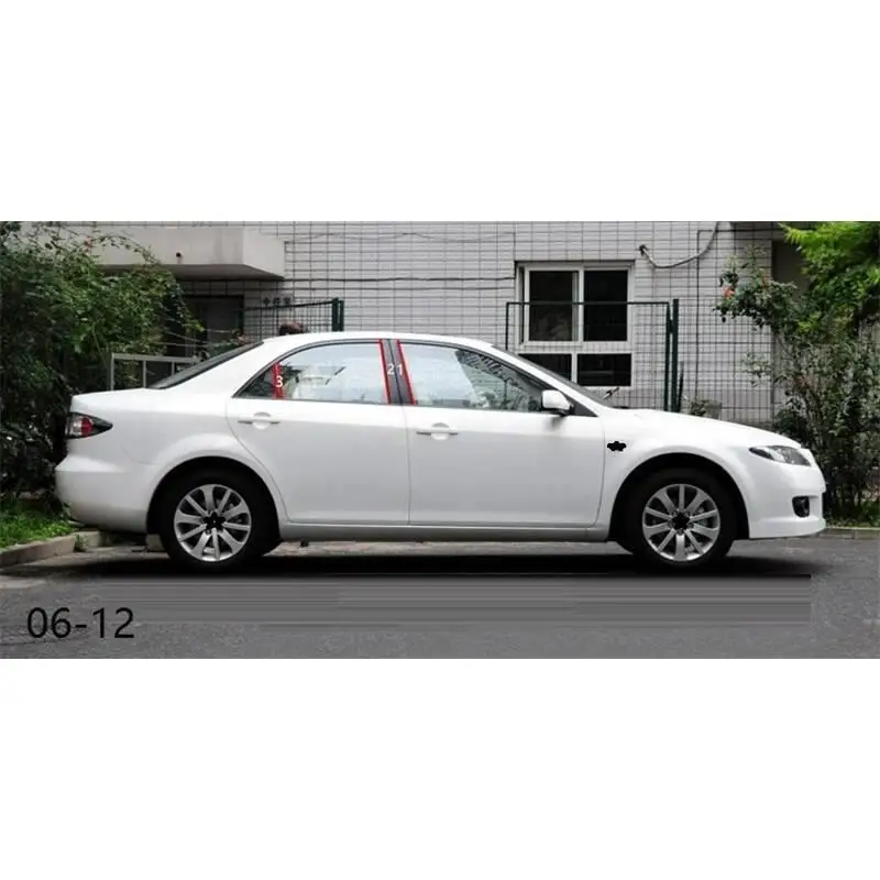 Automovil Декоративные хром авто окна внешние аксессуары молдинги модификация