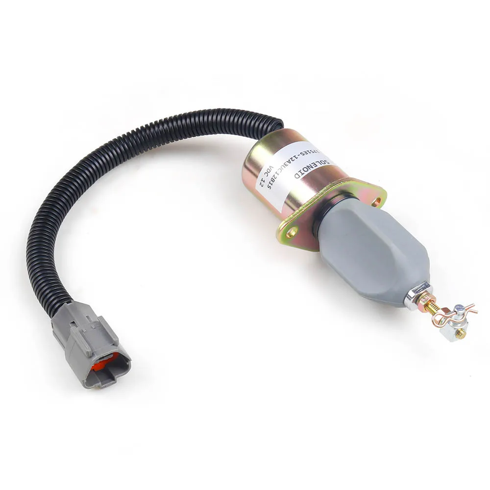 12V 1751ES 12A3UC12B1S Электромагнитная катушка выключения подачи топлива для экскаватора