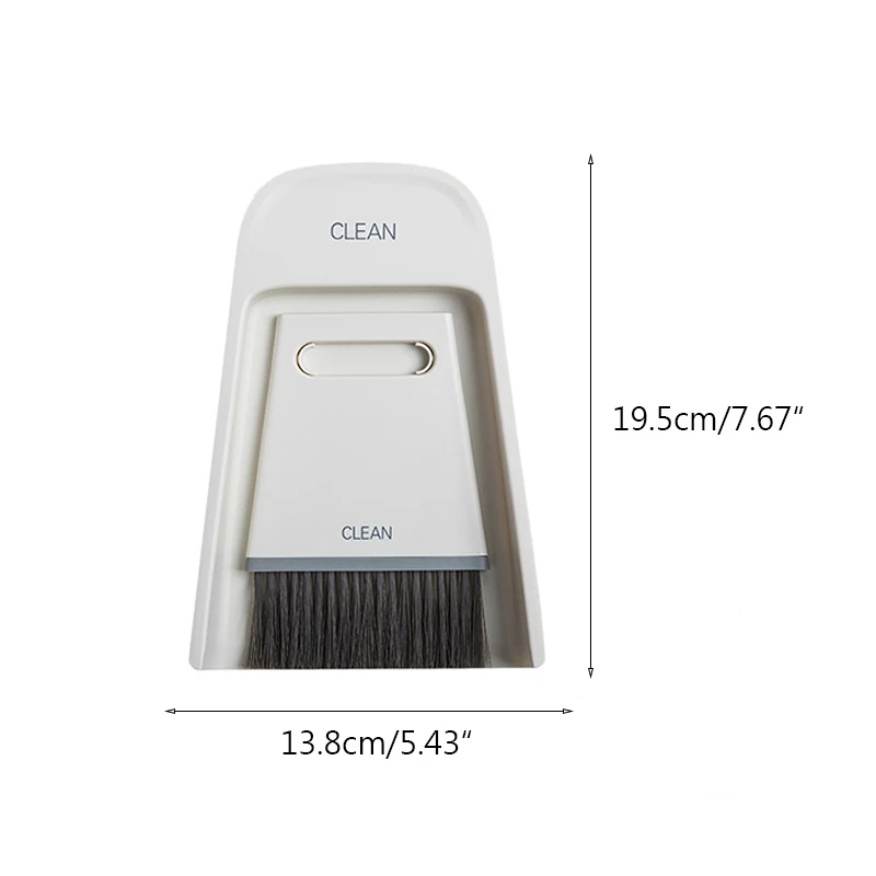 

Broom Floor Cleaner Desktop Dustpan Mini Durable PP Broom Household Dustpan Set Soft Wool Magic Broom Originality Sweeper