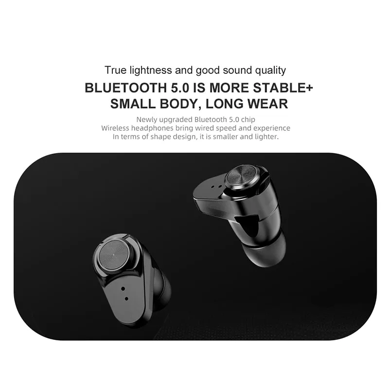 T VICTER 320 мАч Смарт часы с TWS Bluetooth наушники водонепроницаемые спортивные