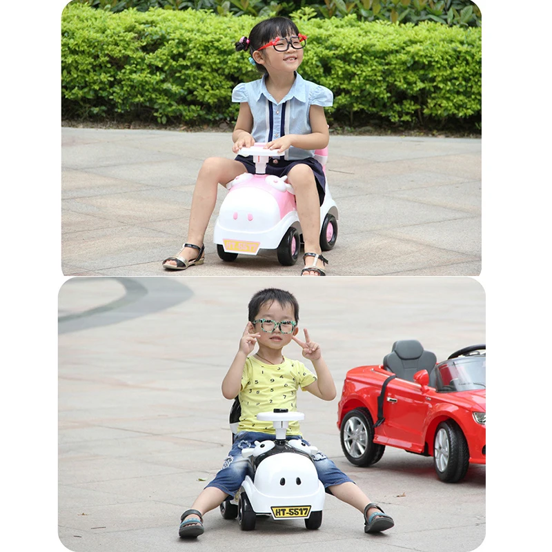 Машинка для езды на мотоцикле детей возрастом от 1 года до 3 лет скутер