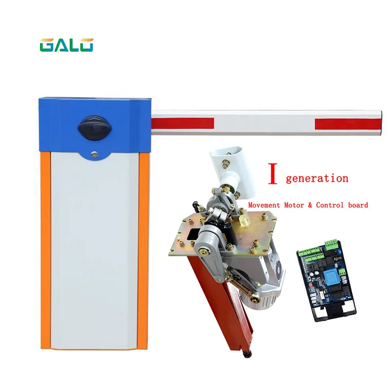Heavy duty Intelligent High Speed Security Boom Automatic Barrier with DIY 5 meters arm boom 6 seconds take off and landing |