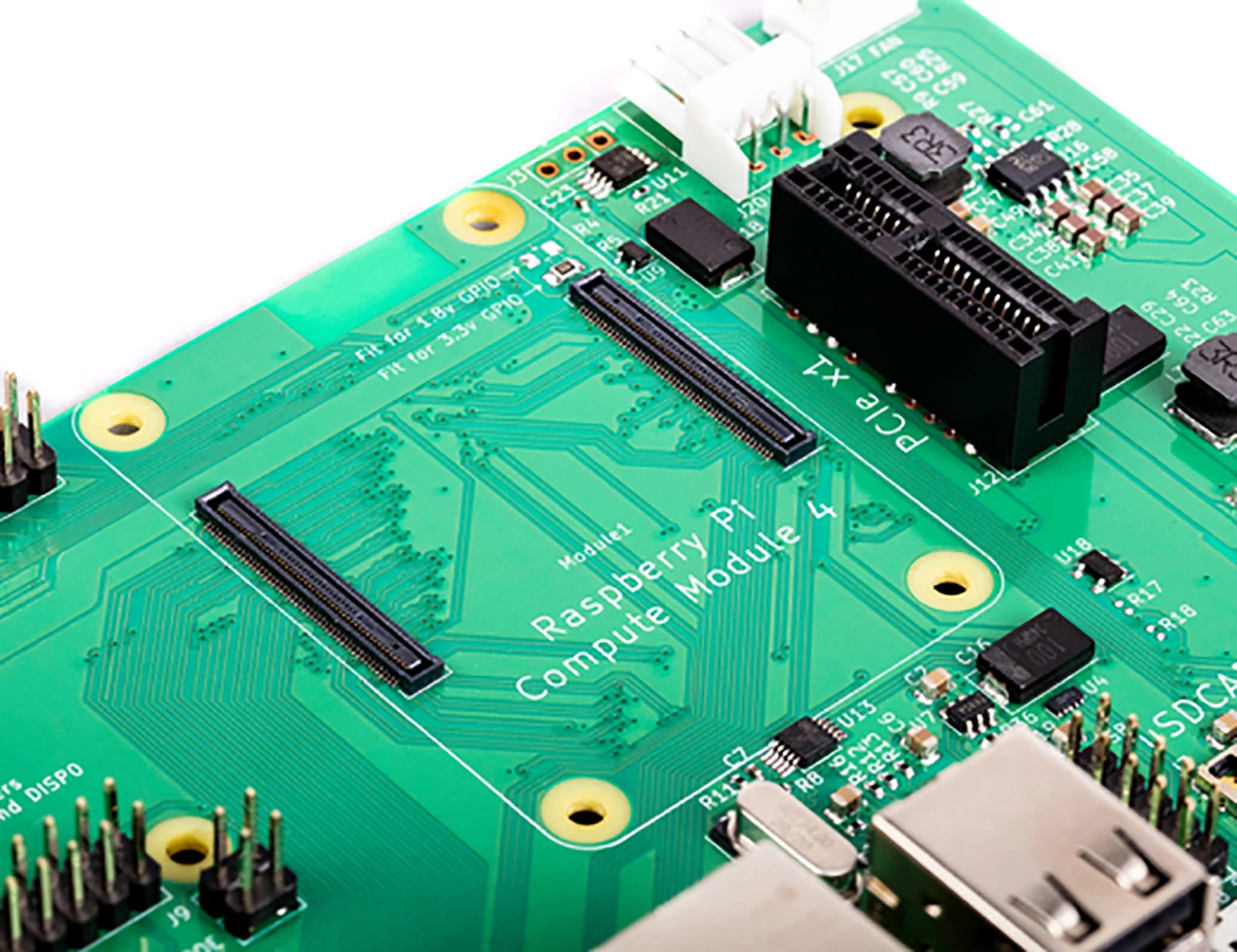 Компьютерный модуль CM4IO Raspberry Pi плата ввода-вывода 4 BCM2711 ARM Cortex-A72 не содержит