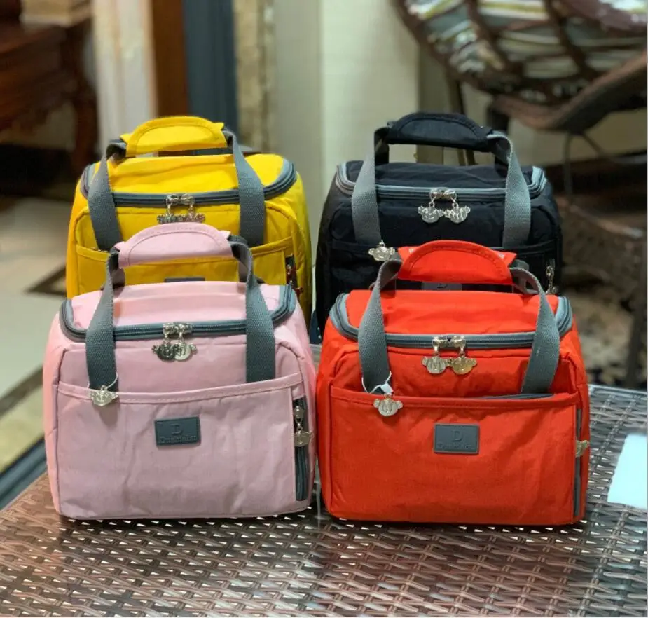 

Portable Insulated Lunch Bag Coolbag Work Picnic Adult Kids Food Storage Lunchbox Women Ladies Girls Portable Case Thermos Tote