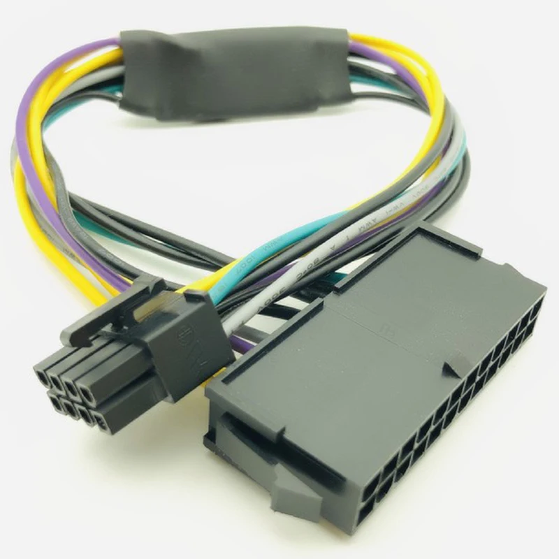 Блок питания ATX с 24 контактами на 8 для DELL Optiplex 3020 7020 9020 Precision T1700 12 дюймов (30 см) |