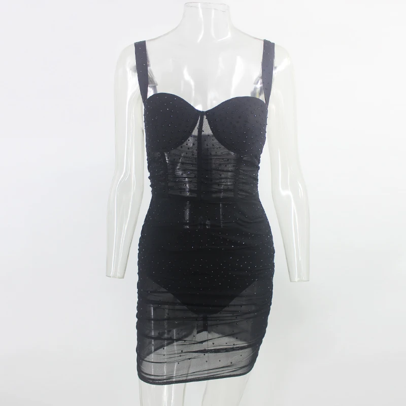 COSYGAL 2020 летние платья без рукавов на бретельках женское облегающее сексуальное