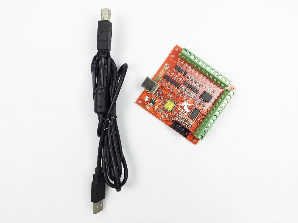 ЧПУ TB6600 mach3 usb 4-осевой комплект 4 шт. 1 осевой Драйвер + один USB контроллер шагового