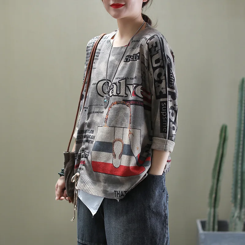 Весенняя футболка 2020 Модные женские пуловеры свободные универсальные топы новые